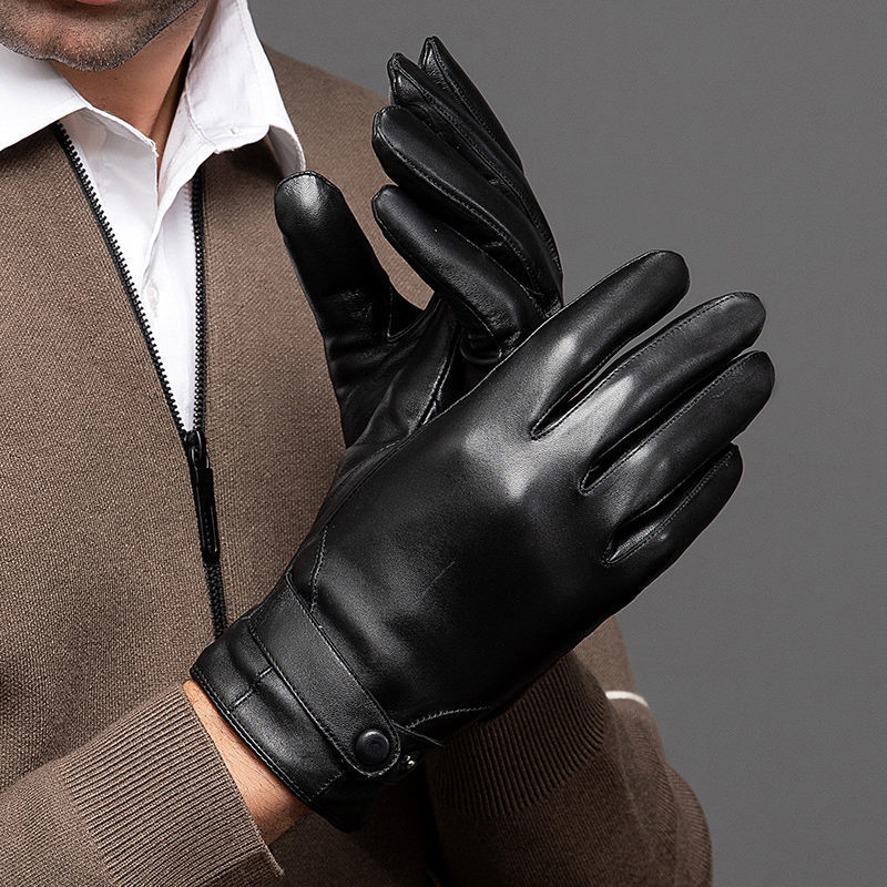Sarung tangan kulit asli pria, - Leather Driving Glove ulasan dan harga