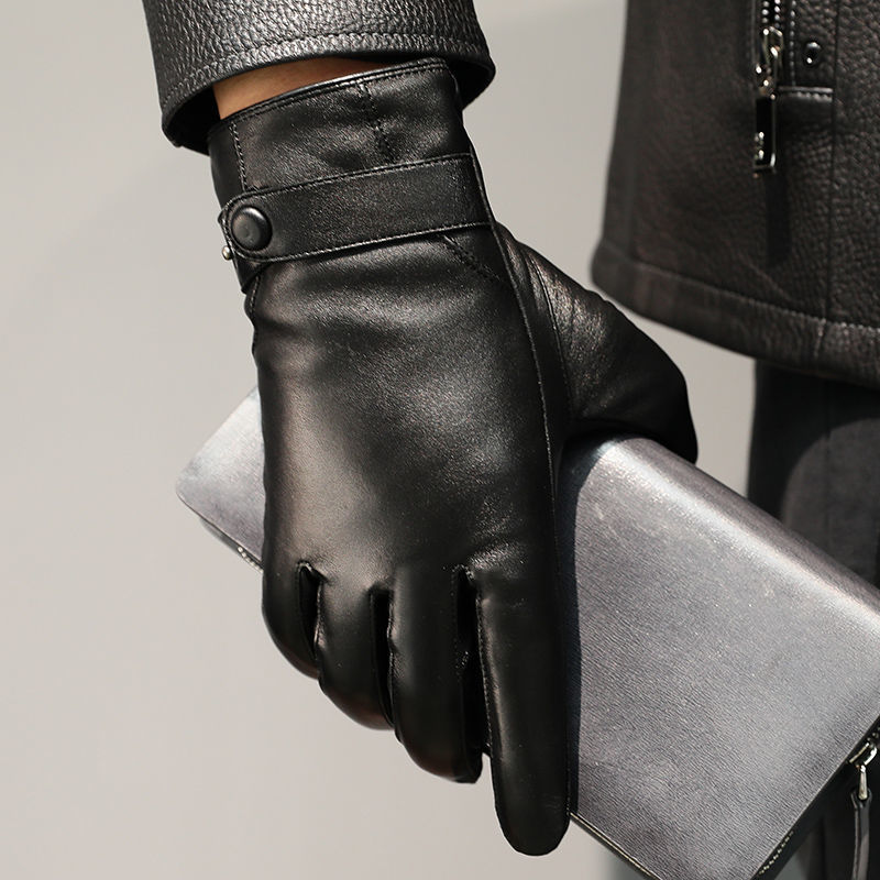 Sarung tangan kulit asli pria, - Leather Driving Glove ulasan dan harga
