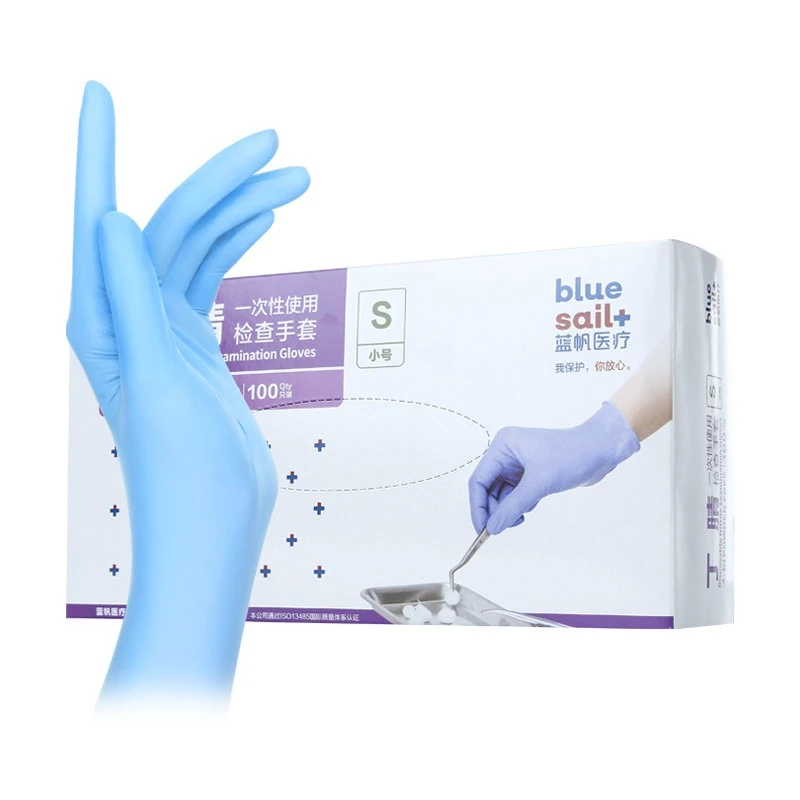 100Pcs/Kotak Sarung Tangan Nit - Exam Glove Nitrile ulasan dan harga