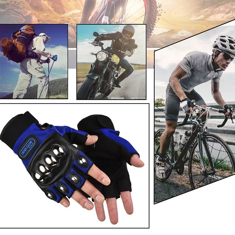 Sarung Tangan Motor Setengah J - Motorcycle Glove Knuckle ulasan dan harga