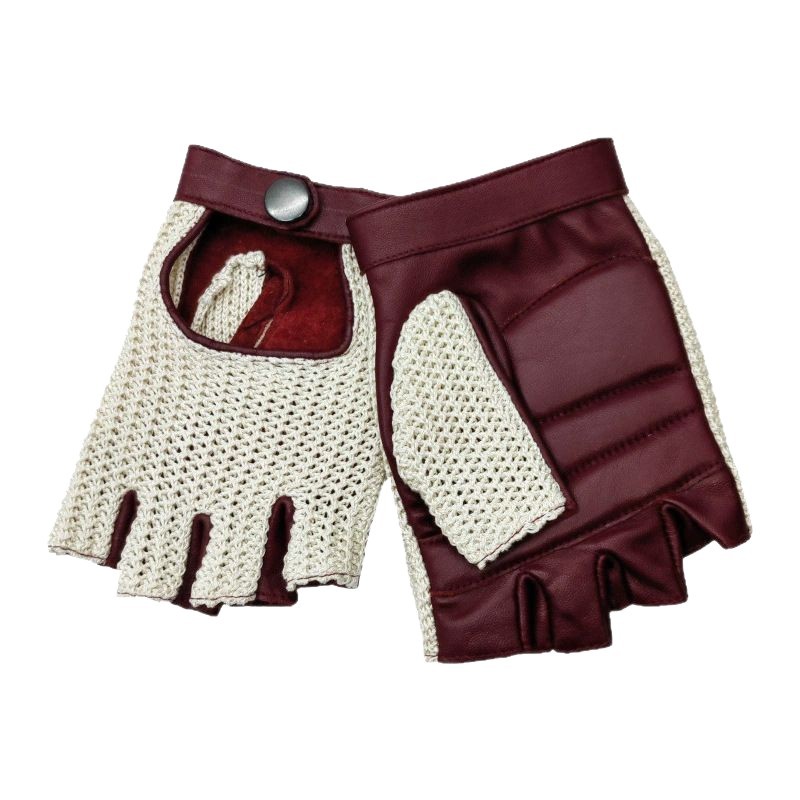 Sarung Tangan Setengah Jari Ku - Leather Driving Glove ulasan dan harga